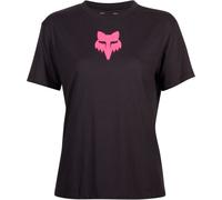 FOX Head Maglietta da donna, nero-rosa, taglia L per donne
