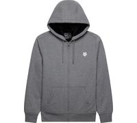 Felpa con Cappuccio e Zip FOX Head Sasquatch Melange GrafiteS Melange Grafite