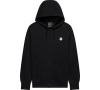 FOX Head Sasquatch Fleece Zip Cappuccio con cappuccio, nero, Taglia XL