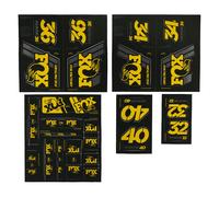 FOX Heritage Decal Kit Fork & Shock | bis MY20 | Yellow
