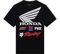FOX Honda 195 Original Maglietta, nero, Taglia S