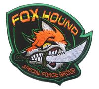 Fox Hound Metal Gear - Toppa tattica in Chiusura A Strappo