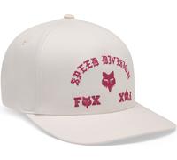 FOX Icon Flexfit Cap, bianco/rosa, Taglia L/XL