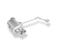 FOX Impianto Duplex Inox 4x76mm Per BMW 320i 325i 330i E46 Lim Tour Cou Cab
