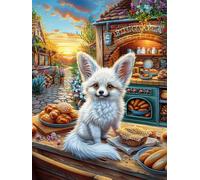 Fox in Cozy Cottage Puzzle 1000 Pezzi Sfida Impossibile Adulti Rompicapo Difficile Per Amanti Del Puzzle Intelligenza E Pazienza Regalo Per Lui 1000 PCS