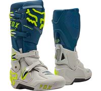 FOX Instinct Stivali da motocross, grigio-blu, taglia 47 per maschi