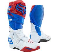 FOX Instinct Stivali Motocross, blu/bianco/rosso, Taglia 13