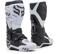 FOX Instinct Stivali Motocross, nero-bianco, taglia 45 per maschi