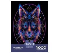 Fox Jigsaw Puzzle Impossibili 1000Pcs Decorazione Per La Casa. Rilassamento E Intelligence Per Adulti E Bambini Da 12 Anni 70x50cm/1000pcs