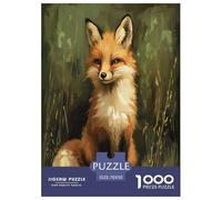 Fox Jigsaw Puzzle Impossible 1000Pcs Decorazione Per La Casa. Giochi Rilassamento E Intelligence Per Adulti E Ragazzi Da 14 Anni 70x50cm/1000pcs