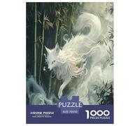 Fox Jigsaw Puzzle Impossible 1000Pcs Decorazione Per La Casa. Giochi Rilassamento E Intelligence Per Adulti E Ragazzi Da 14 Anni 70x50cm/1000pcs