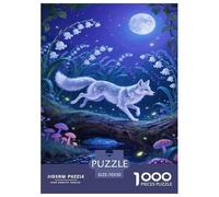 Fox Jigsaw Puzzle Impossible 1000Pcs Decorazione Per La Casa. Giochi Rilassamento E Intelligence Per Adulti E Ragazzi Da 14 Anni 70x50cm/1000pcs
