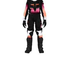 Fox Junior Girls 180 Pants Flora Black/Pink Y24
