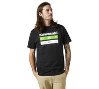FOX Kawi Stripes SS Premium Maglietta, nero, Taglia S