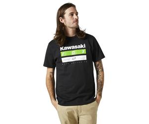 FOX Kawi Stripes SS Premium Maglietta, nero, Taglia S