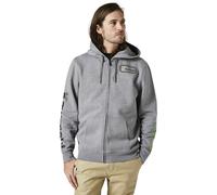 §Felpa Fox Racing Kawi Zip Grigio Grafite§