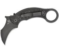 Fox Knives Doug Marcaida Tribal K Karambit Pieghevole, Lama N690 TOP SHIELD, Manico G10 Nero FX-802