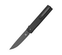 Fox Knives FOX CHNOPS COLTELLO PIEGHEVOLE ACCIAIO INOX LAMA BECUT TOP SHIELD, MANICO IN ALLUMINIO NE