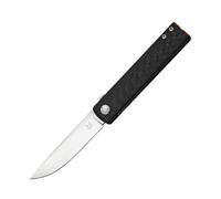 Fox Knives FOX CHNOPS COLTELLO PIEGHEVOLE ACCIAIO INOX M390 LAMA SATINATA, MANICO IN FIBRA DI CARBON