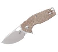 Fox Knives VOX CORE COLTELLO PIEGHEVOLE, LAMA ELMAX SATINATA, MANICO IN MICARTA NATURALE FX-604 MN
