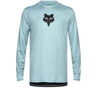 FOX Langarm-Ranger Foxhead Bikeshirt, für Herren, Größe XL|FOX Long Sleeve blu
