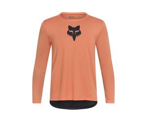 Fox Maglia da Ciclismo a Maniche Lunghe Junior Ranger Head Coral YXL