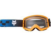 Fox Racing Maschera Cross Main Collect Motocross Unisex Blu Taglia OS