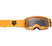 FOX Main Core Occhiali da motocross giovanili, Arancione/Nero