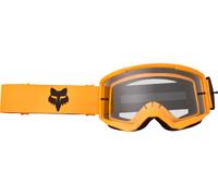 FOX Main Core Occhiali da motocross, nero-arancione per maschi