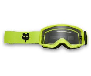 Fox main ecran clear junior goggle fluo yellow