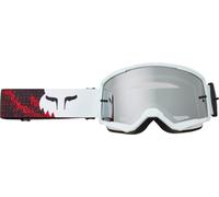 FOX Main Kairos Maschera da motocross, bianco/rosso