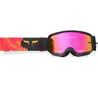 FOX Main Kairos Maschera da motocross giovanile, nero-rosa