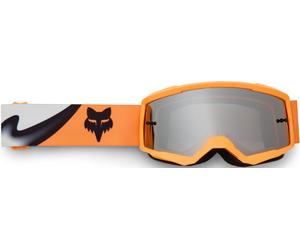 FOX Main Noble Occhiali di motocross giovanili, Arancione/Nero/Bianco