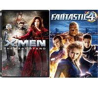 Fox Marvel Universe 2-Movie Bundle - X-Men the Last Stand & Fantastic Four (2005 Full Screen Edition) 2-DVD Collection