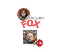Fox Maze Quest: An Interactive Puzzle Book for Kids and Adults