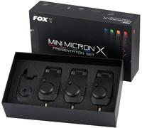 Fox Mini Micron X Allarmi + Ricevitore Presentazione Set Tutti Tipi Pesca Carpa