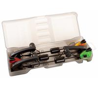 Fox MK2 Illuminato Swinger 3 Asta Set / Rosso Arancione Verde / Carp Pesca /