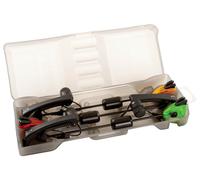 Fox MK2 Illuminato Swingers Indicatore Morso Set Baitalarm Bissmelder