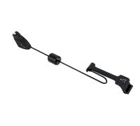 Fox MK3segnalatore visivo-Pedel avvisatori acustici per pesca alla carpa, colori a scelta: Rosso, Verde, Arancione, blu o nero, verschiebbares Peso & montaggio facile., nero