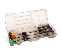 Fox MK3 Swingers Indicatore Morso Set Baitalarm Bissmelder Pesca Notturna
