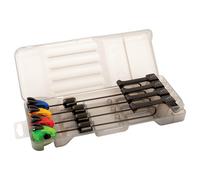 Fox MK3 Swingers Indicatore Morso Set Baitalarm Bissmelder Pesca Notturna