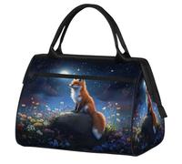 Fox Moon - Borsa sportiva da viaggio per donne e uomini, grande capacità, borsone per weekender, impermeabile, da portare con sé, per palestra, viaggi, attività all'aperto