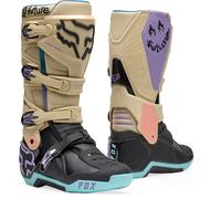 FOX Motion Hello Future Special Edition Stivali da motocross, Marrone chiaro, Taglia 11,5
