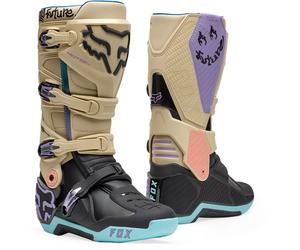 FOX Motion Hello Future Special Edition Stivali da motocross, marrone, taglia 46 per maschi