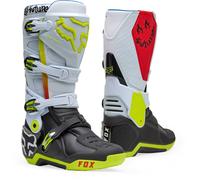FOX Motion Hello Future Special Edition Stivali da motocross, rosso/nero/bianco, Taglia 11,5