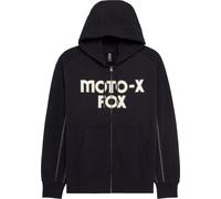 FOX Moto-X Oversized Cappuccio con zip, nero, taglia S per maschi