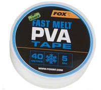 Fox Nastro PVA 5 mm x 40 m - Solubile in Acqua - Per Riempire Sacchetti PVA e Rete di Alimentazione - Blanco