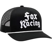 FOX New Age Mesh Cappellino da camionista, nero-bianco per maschi