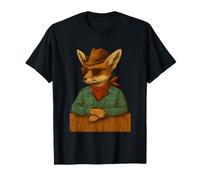 Fox Occhiali da Sole Cowboy Cappello Country Texas Rodeo Ranch Western Maglietta