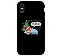 Fox Official Sleep Pajamas Nightgown SleepyFox Custodia per iPhone X/XS